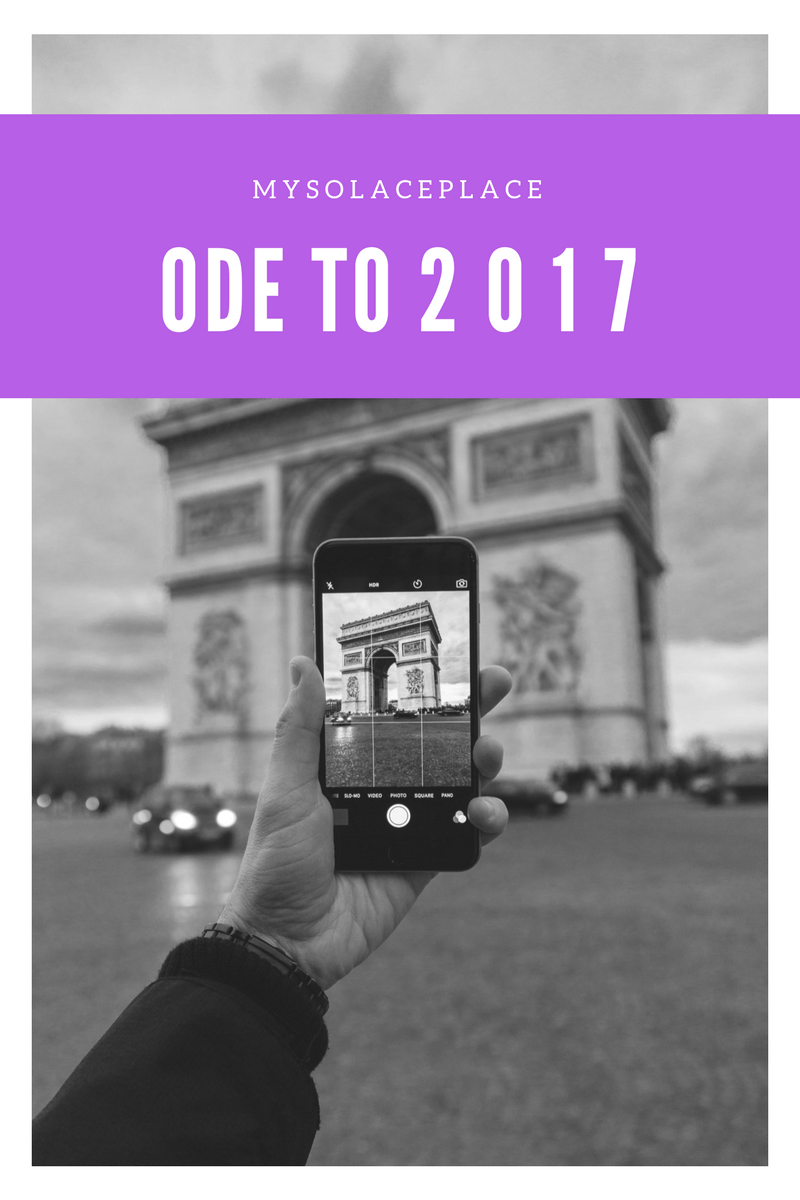 Ode to 2 0 1&nbsp;7